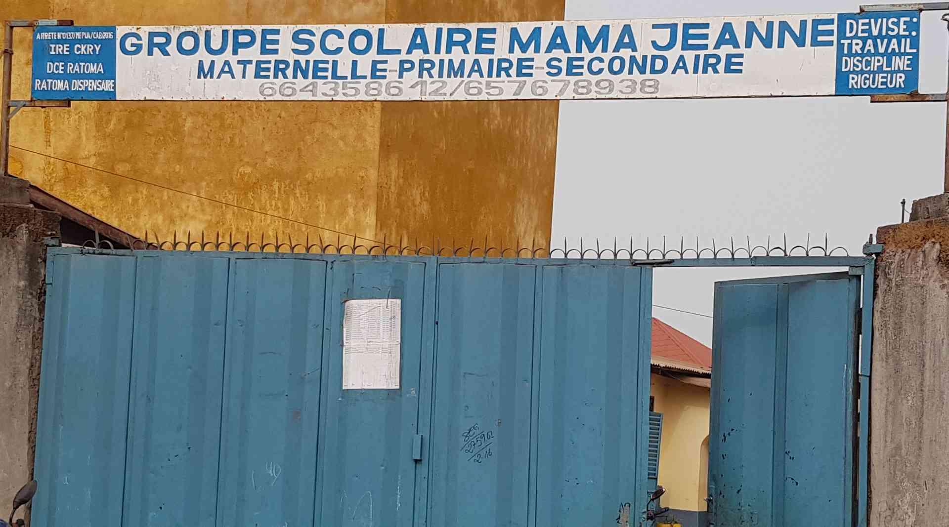 1. Groupe Scolaire  Mama Jeanne (518)